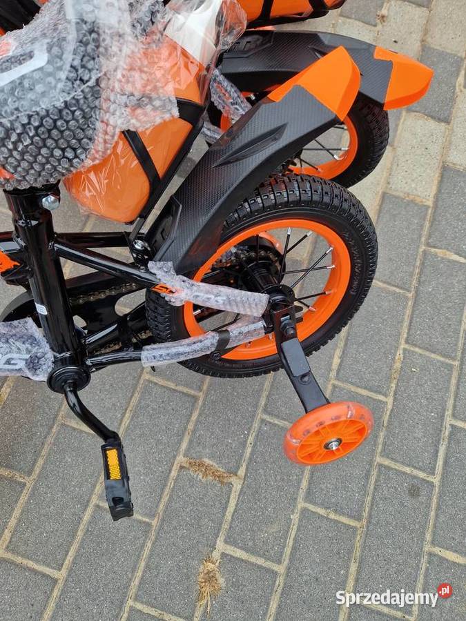 Rowerek 12 pomarańczowy Soildng sport Torpeda Głogowa