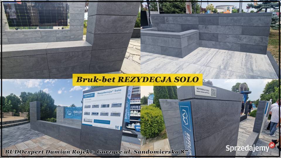 Nowoczesny bloczek ogrodzeniowy FRONTON nowość Elementy betonowe Stalowa Wola