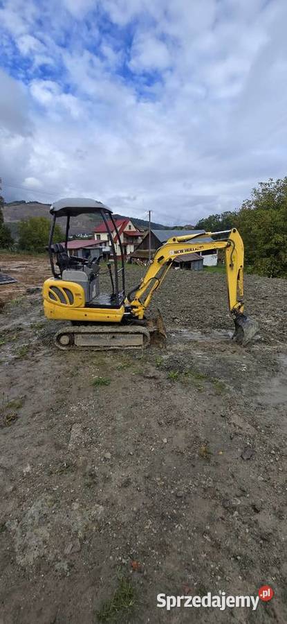 Minikoparka Holland e 18 r z 2008 roku 2300mtg