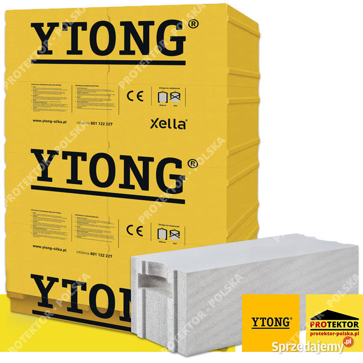 Ytong 24 Xella PP406 SGT mocny bloczek Forte Opole