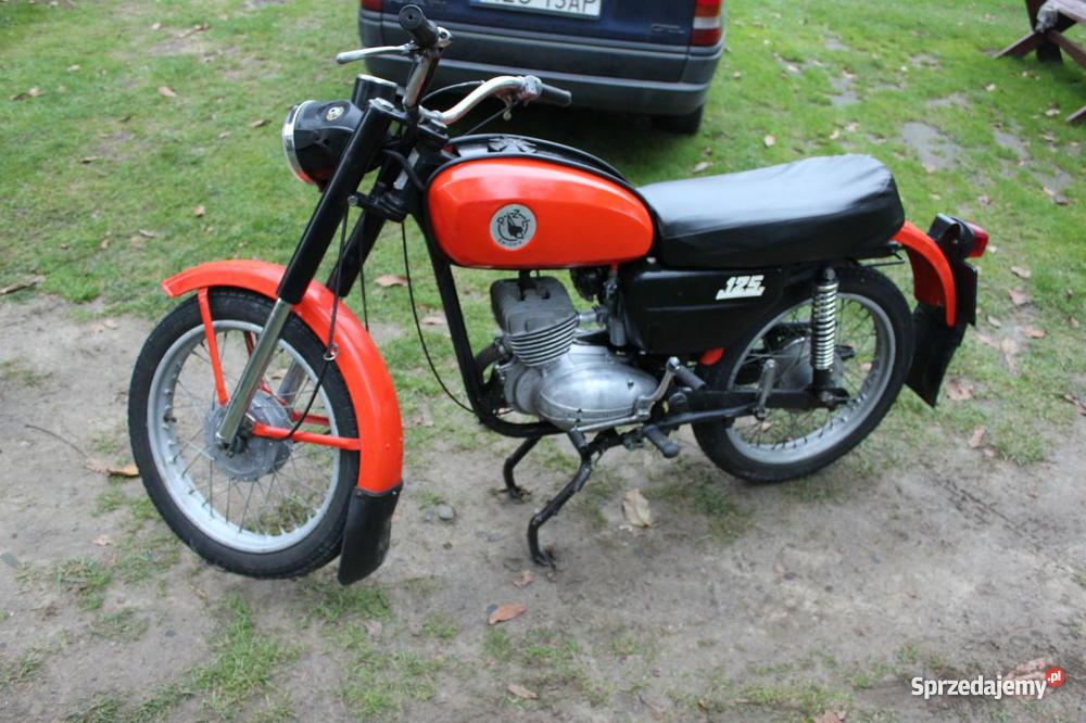 WSK 125 Z PAPIERAMI nieuszkodzony