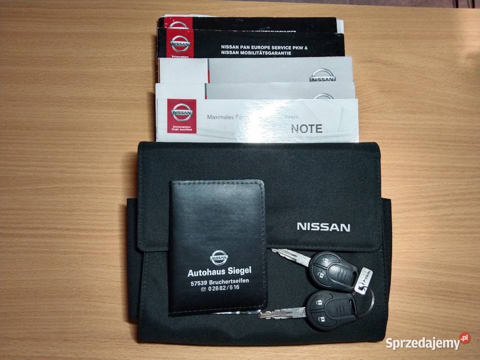 Nissan Note Kamera 360 bogate wyposażenie Poznań