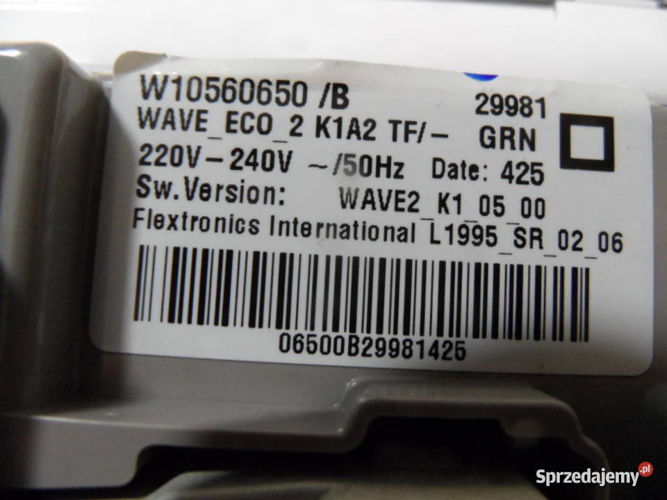 programator pralki whirlpool AWOC61203SL świętokrzyskie