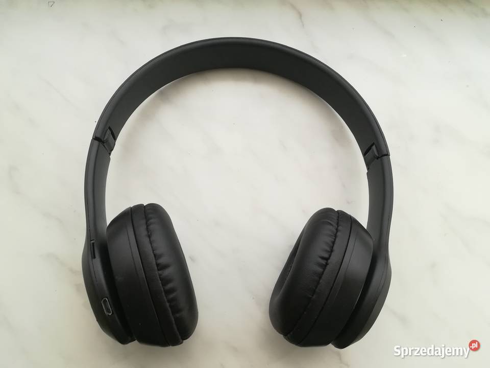 Słuchawki nauszne bezprzewodowe bluetooth z mikrofonem