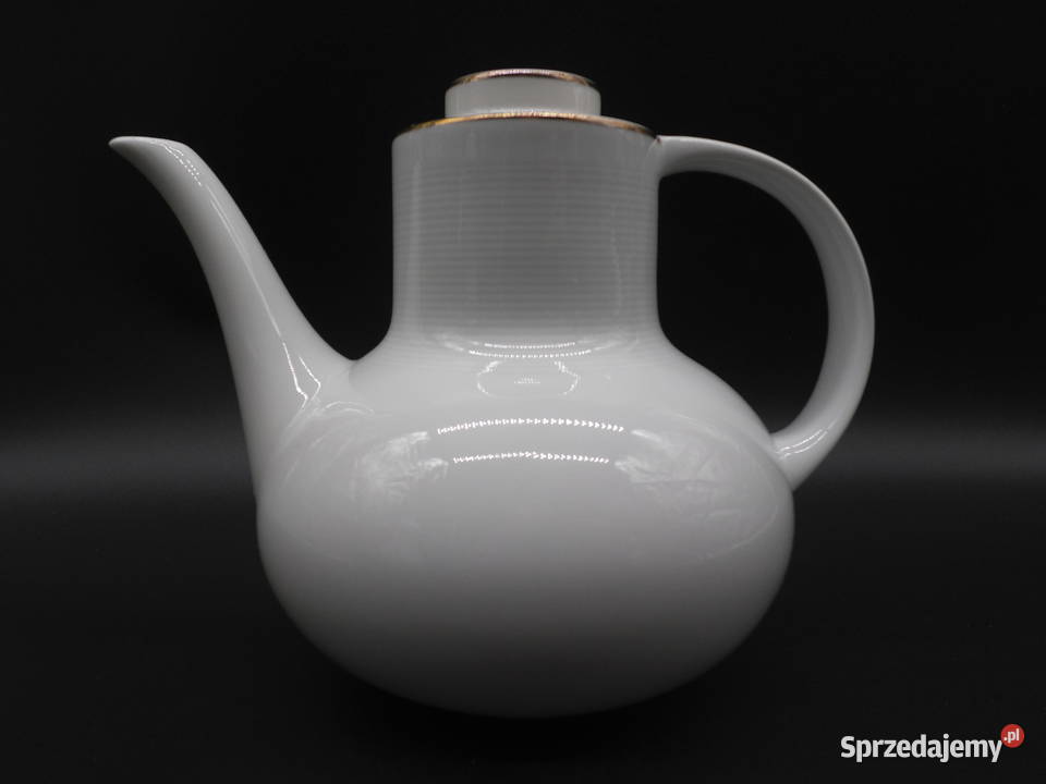 Porcelanowy dzbanek do kawy Arzberg wielkopolskie Raszków