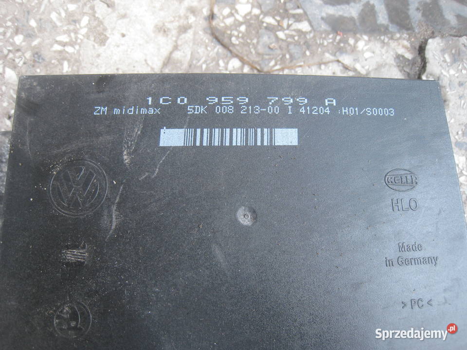 Moduł Komfortu Skoda Volkswagen Seat 1C0 959 799 Rok produkcji 2001 małopolskie Kraków