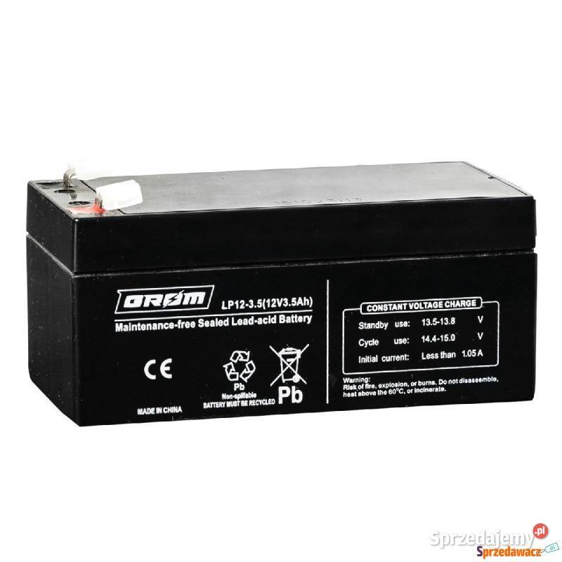 Akumulator 12V 35Ah żelowy GROM LP1235 Łódź sprzedam