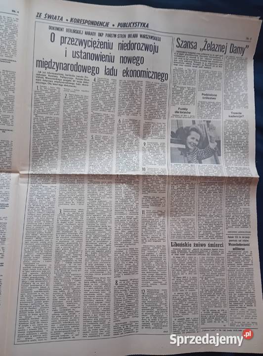 Trybuna Ludu 134 10 czerwca 1987 r Koźminek