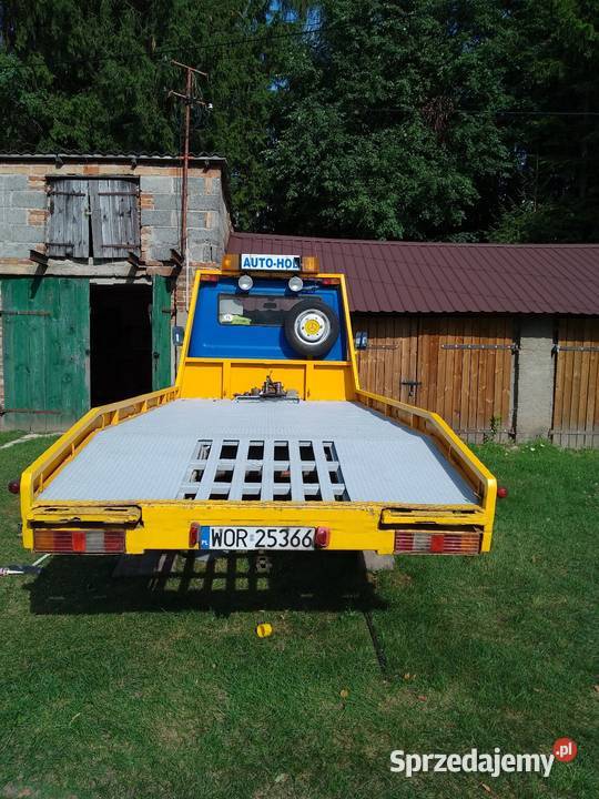 Mercedes 409 auto laweta 84 Sochaczew