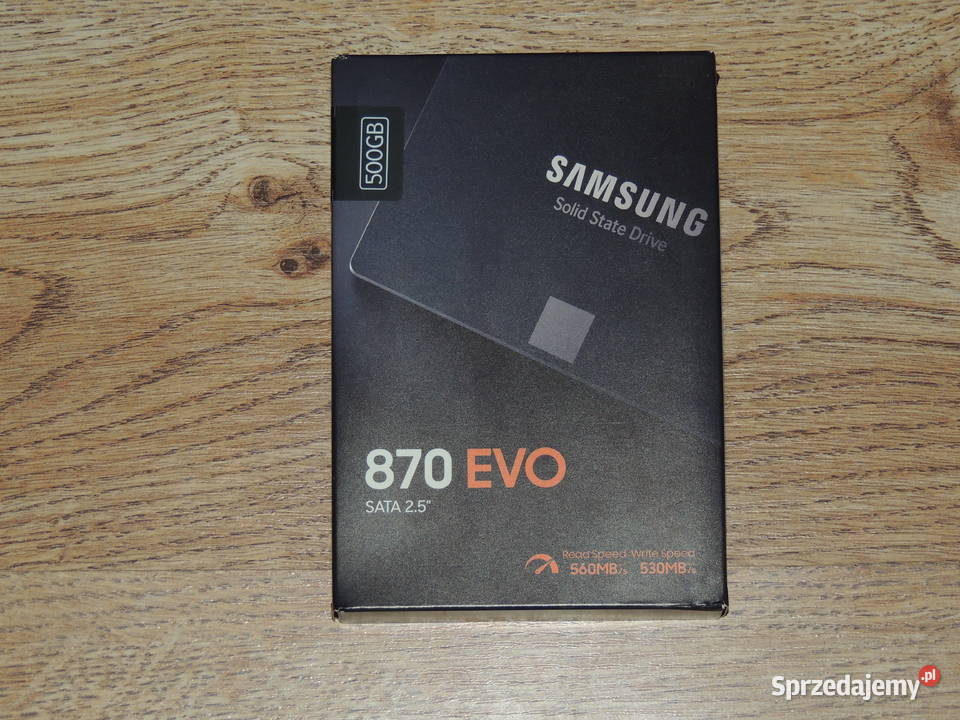 Samsung 870 EVO 500gb Pojemność 500 Dyski Kolonia Lgota