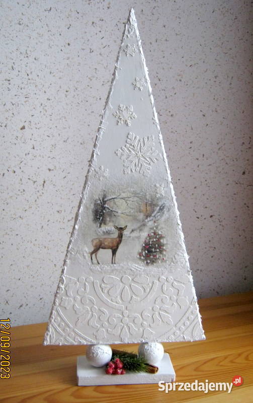 Choinka drewniana rękodzieł Kraków sprzedam