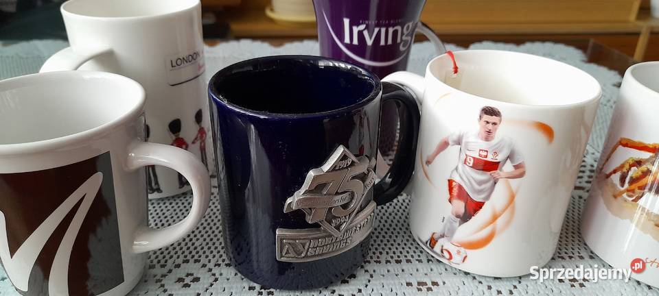 Kubki porcelanowe różneRobert Lewandowski i inne wielokolorowy mazowieckie Warszawa