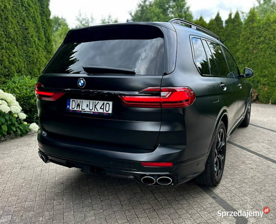 BMW ALPINA XB7 BMW X7 XB7 Alpina 44 biturbo 621 łopatki zmiany biegów XB7 dolnośląskie