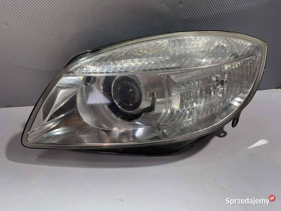 SKODA FABIA LEWA LAMPA PRZÓD SOCZEWKA SKRĘTNA Ostroróg