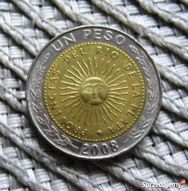 Argentyna 1 Peso 2008r Kalisz