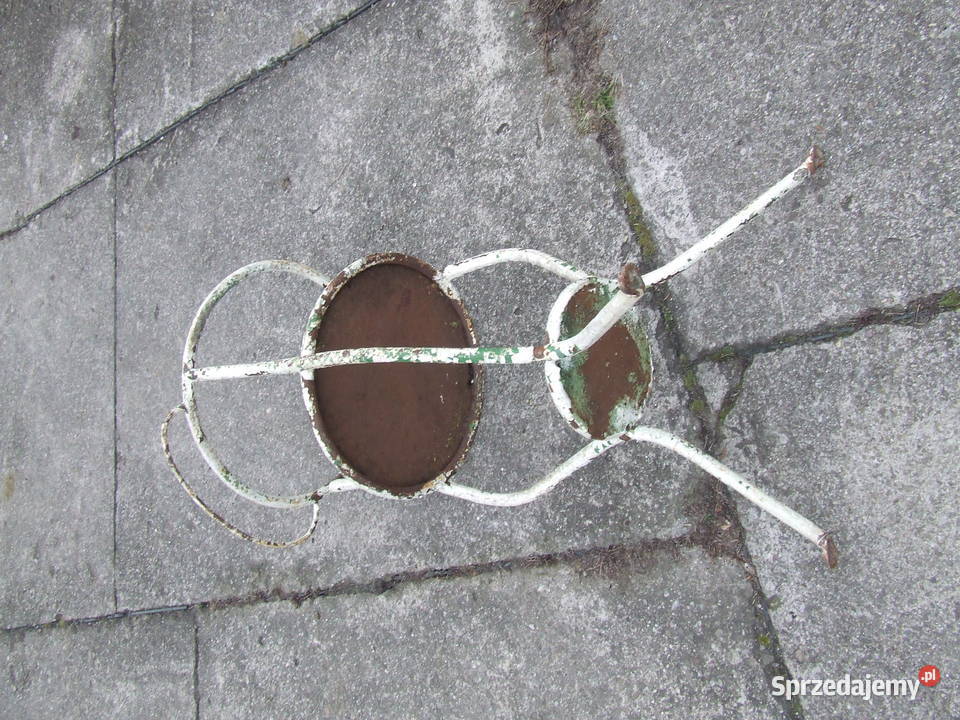 STARA MIĘDZYWOJENNA TOALETKA UMYWALKA METALOWA 1 Antyki, Sztuka, Kolekcje Nowy Sącz