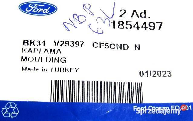 NAKŁADKA LISTWA BOCZNA TYŁ LEWA FORD TRANSIT Listwy i nakładki Głogów sprzedam