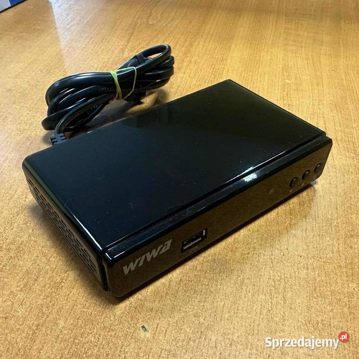 Tuner DVBT2 WIWA H265 LITE dekoder telewizji warmińsko-mazurskie