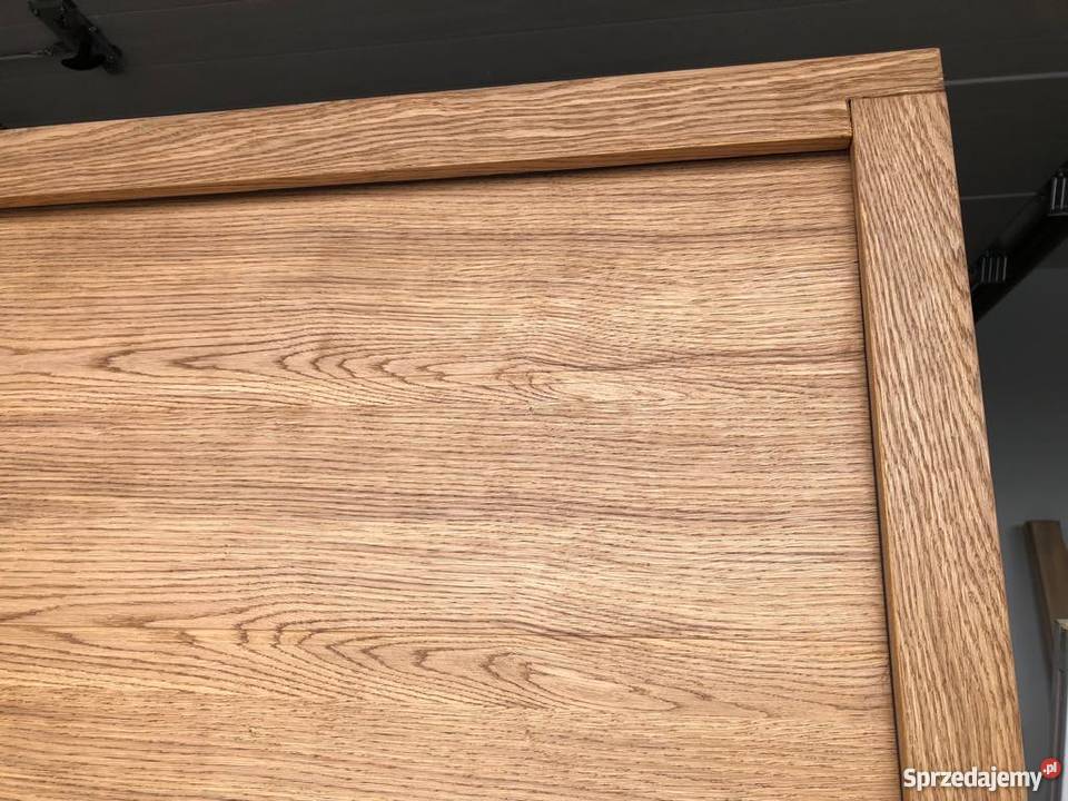 DRZWI ZEWNĘTRZNE 85 RYFLOWANE DĘBOWE Grzybno