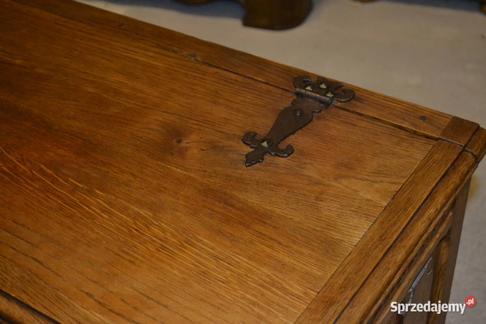 kufer francuski dąb Meble Będzin