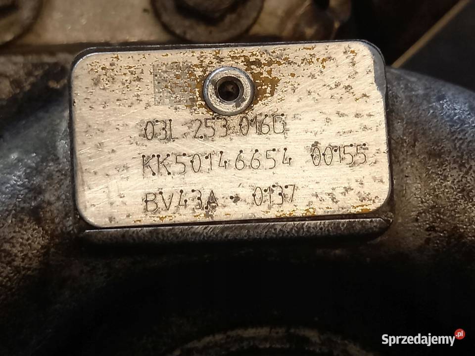 AUDI VW SEAT SKODA 20 TDI CBB 140 turbosprężarka