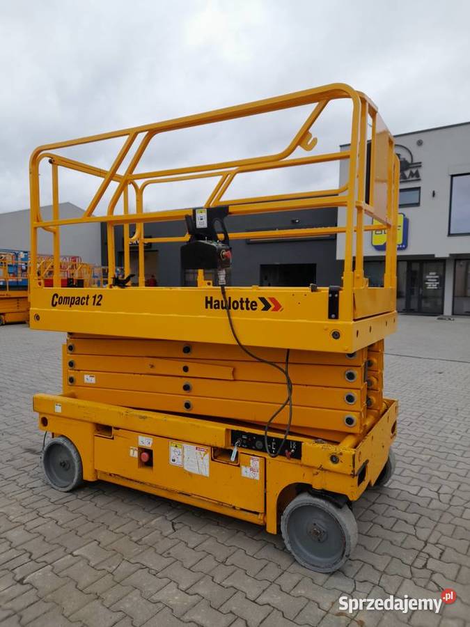 Podnośnik nożycowy Haulotte Compact 12 wys rob nie Dźwigi, podnośniki małopolskie sprzedam