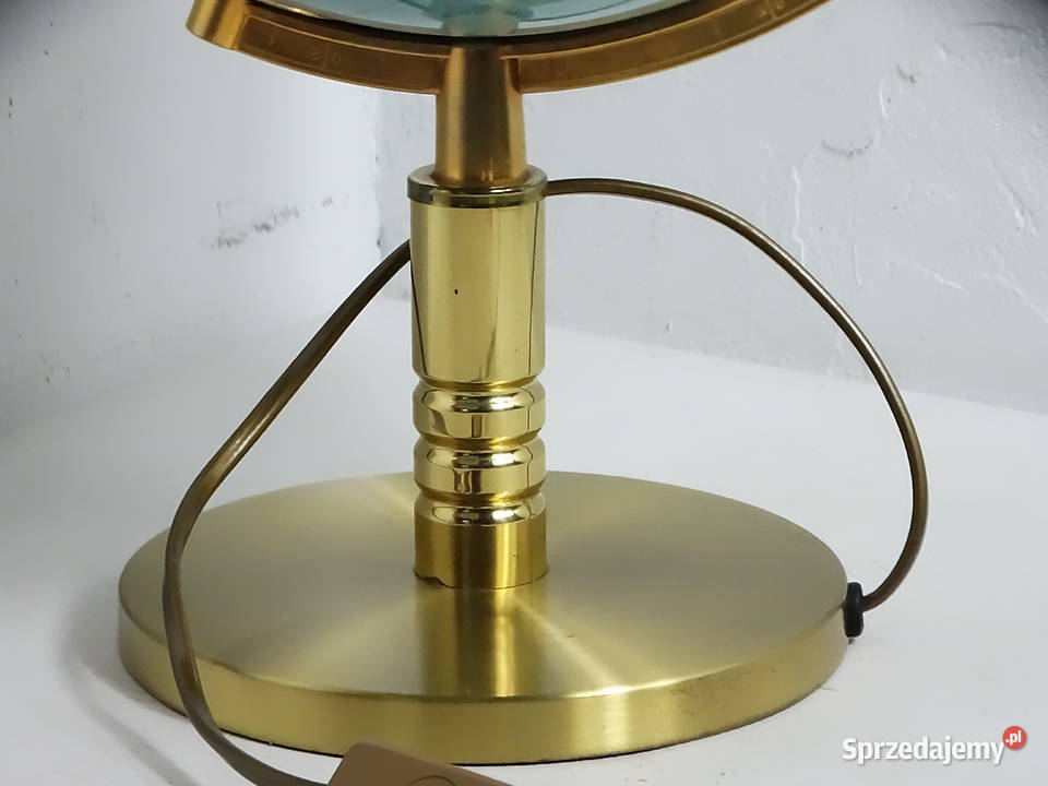 Stara podświetlana lampa globus vintage Columbus Biłgoraj