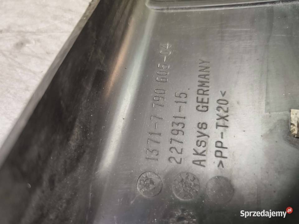 BMW OSŁONA KANAŁU DOLOTU POWIETRZA 13717790605