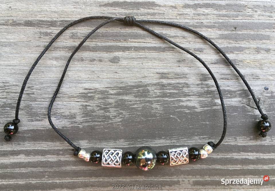Bransoletka sznurkowa wojowniczka hematyt 4 Kraków