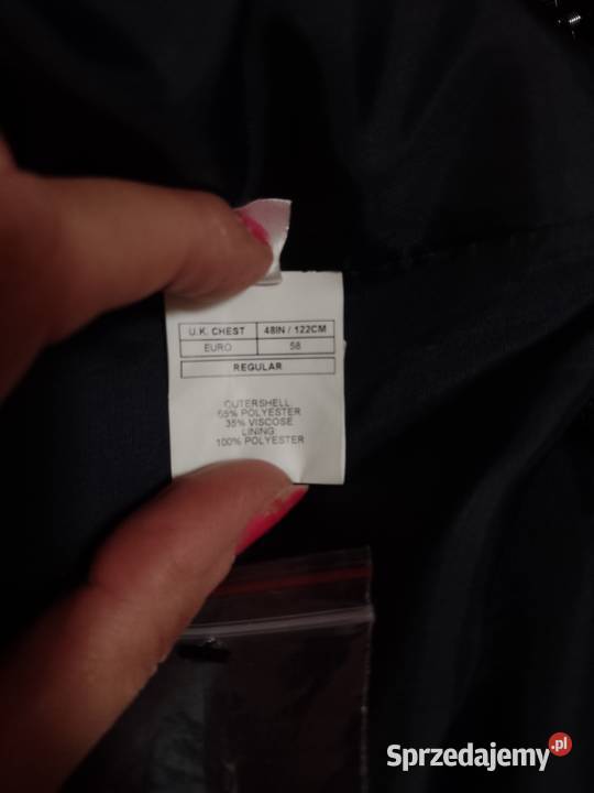 2XL3XL MOSSGranatowa kamizelka garniturowa z Kraków