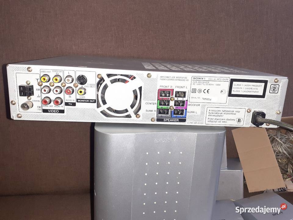 Kino domowe SONY DAVEA20