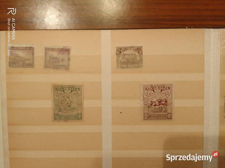 Klaser ze starymi znaczkami Zabierzów