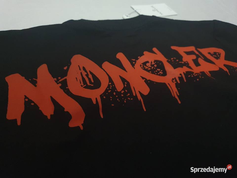 NOWA męska bluza Moncler bluzka klasyk czarna M pomorskie