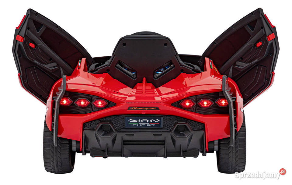 Lamborghini SIAN Czerwony Auto na Akumulator 12V Łopuszno