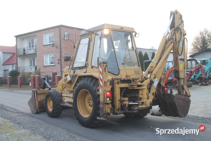 Koparkoładowarka CAT 428 II 428B Volvo JCB Case Koparko ładowarki Złoczew