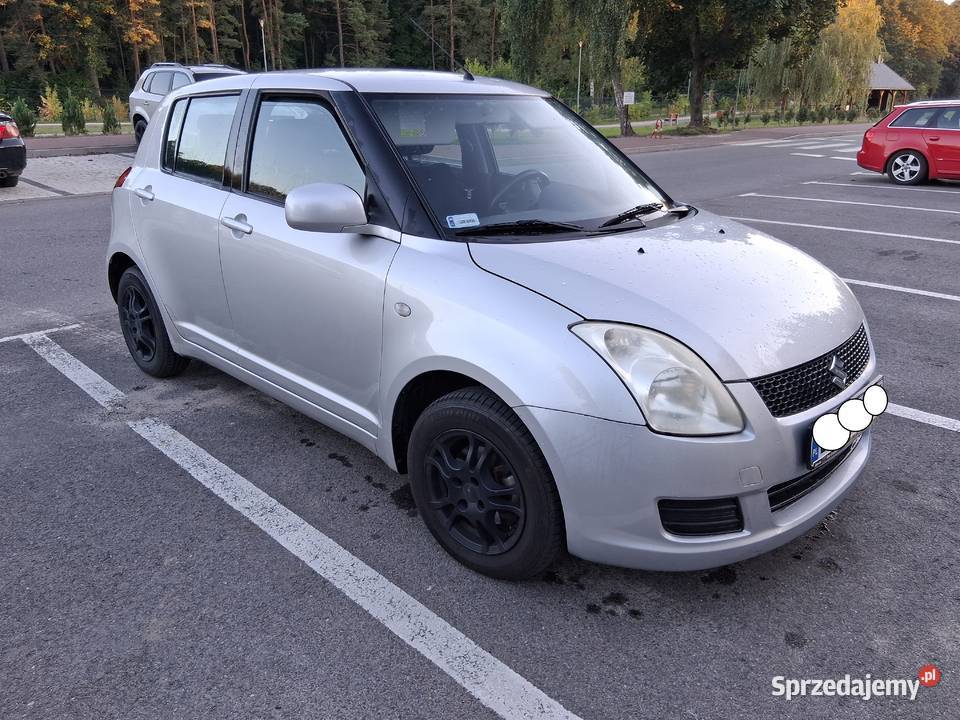 Suzuki Swift 2009r 13BLpgKlimaZarej nieuszkodzony Poniatowa-Kolonia