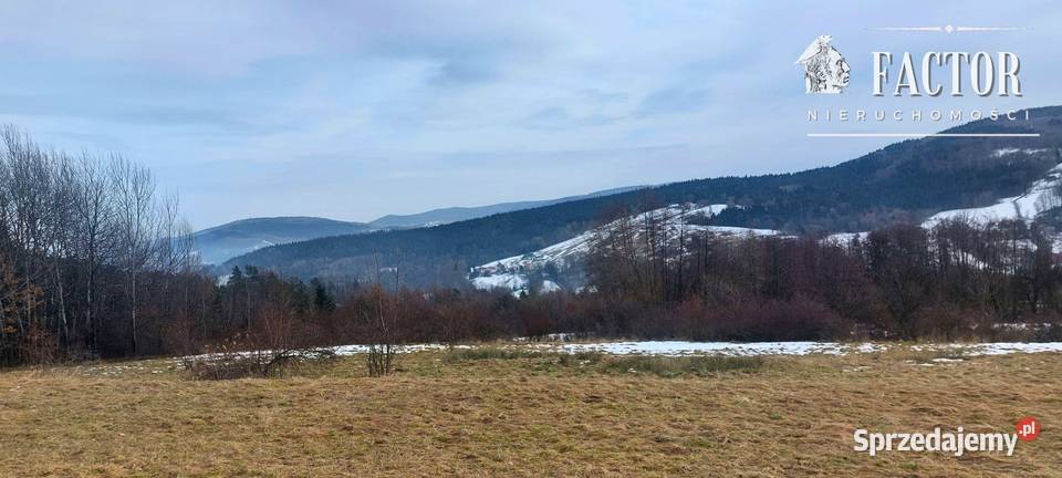 Działka budowlana 107 ha Siary gm Sękowa małopolskie