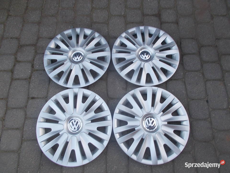 KOLPAKI NA FELGI STALOWE VW 15 komplet Kołpaki Września
