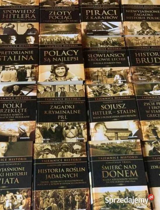 Sprzedam Książki Historyczne Zduńska Wola sprzedam