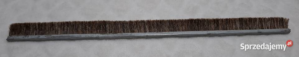 Listwa z włosiem naturalnym płaska do ssawki Części i Akcesoria Czeladź