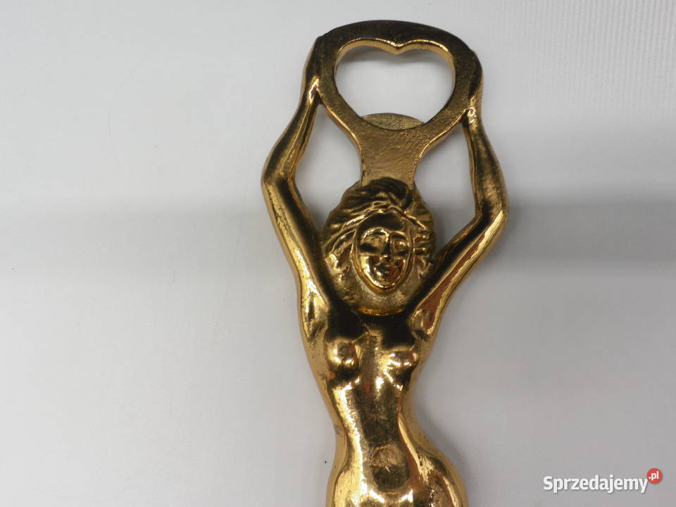 Kolekcjonerski Mosiężny Otwieracz Akt Kobiety Raszków sprzedam