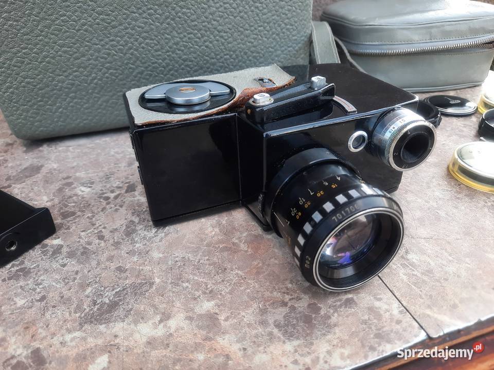 Stara kamera analogowa 8mm Lada łada zsrr torba pomorskie