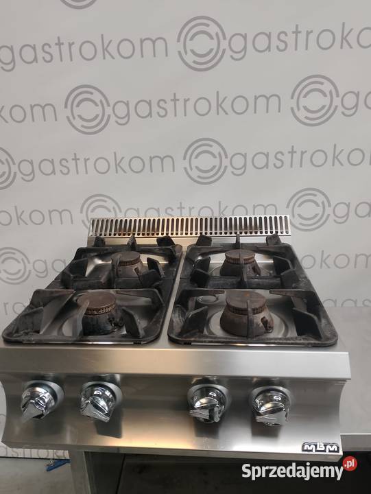 KUCHNIA GAZOWA 4PALNIKOWA NASTAWNA 40 KW MBM Gastronomia Wrocław sprzedam
