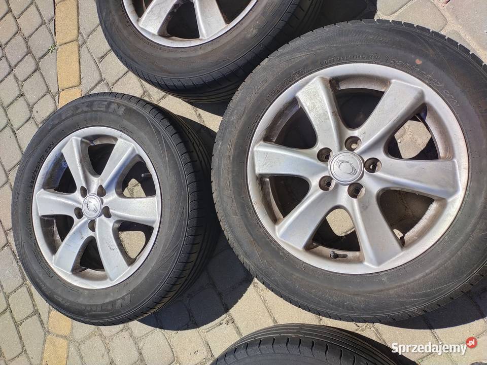 Felgi aluminiowe R17 17X65JET48 osobowe Bydgoszcz