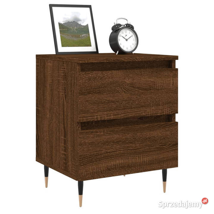 Szafki nocne 2 brązowy dąb 40x35x50 WM826875 Warszawa sprzedam