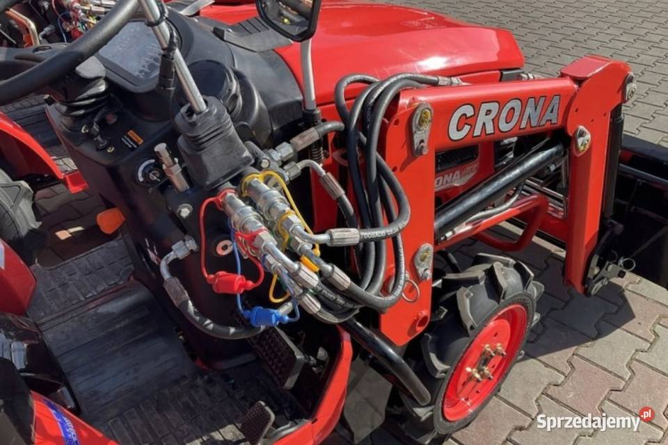 TRAKTOR MINICIĄGNIK CRONA CR254 4x4 25 Dunkowa