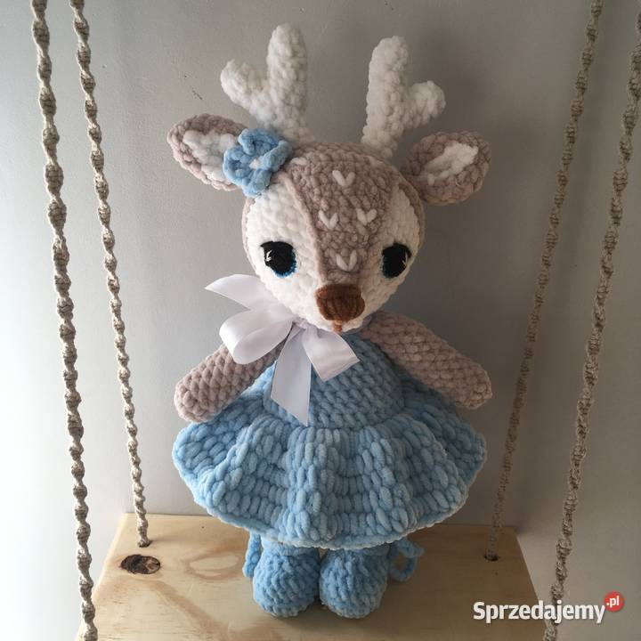 Jelonek na szydełku handmade śląskie Ruda Śląska