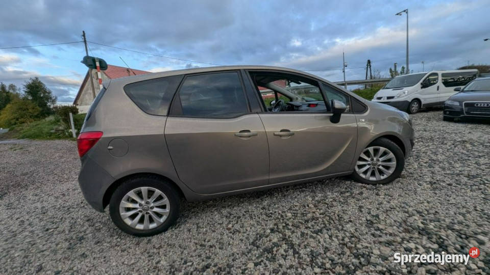 Opel Meriva Bogate wyposażenie II 2010 przyciemniane szyby dolnośląskie Kamienna Góra