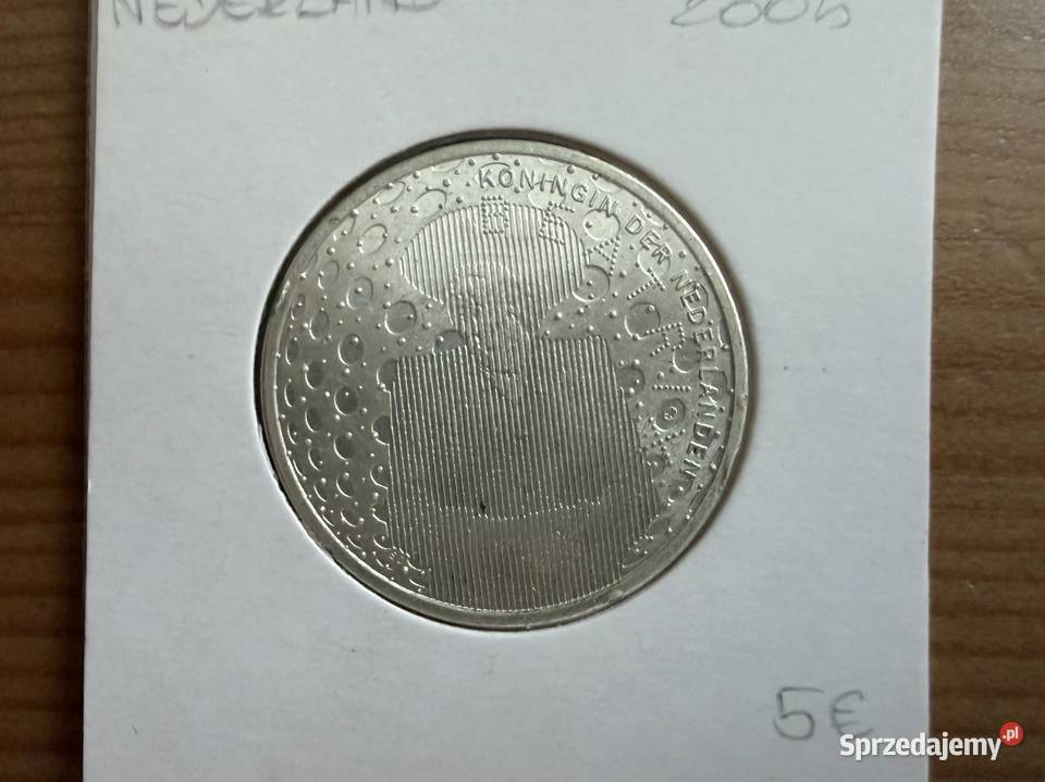 Zestaw Monet Euro Srebro Holandia x2 Gliwice