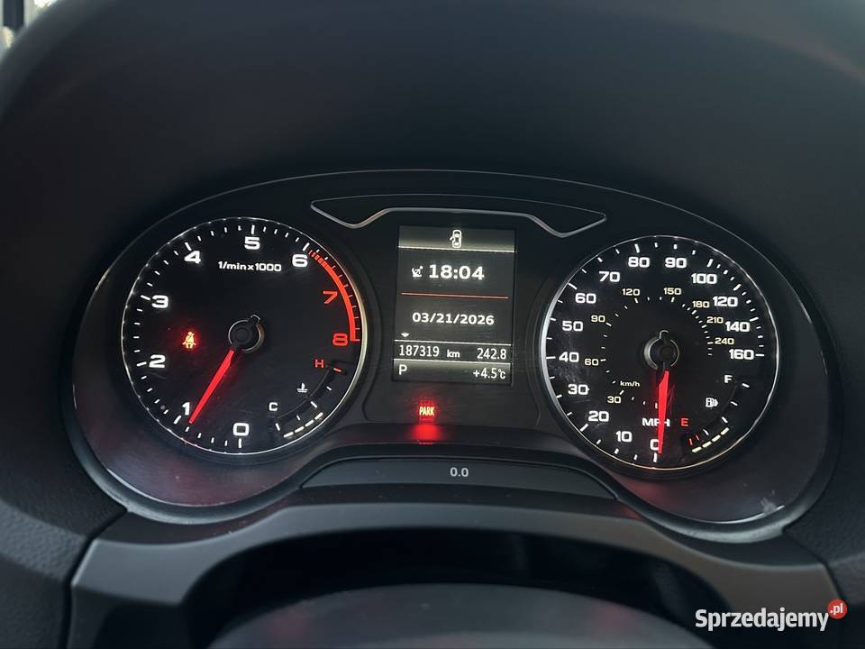 Audi A3 8V Sedan 20 TFSI 220 QUATTRO S tronic światła do jazdy dziennej Gdańsk